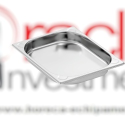 Tavă de inox (suprafață mată) GN1/2 h 40 mm