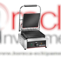 Toaster cu mecanism prin apăsare pe plăci striată+netedă, Amitek