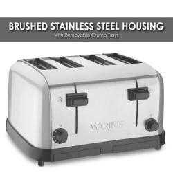 Toaster de pâine profesional, 4 sloturi, Waring - Img 6