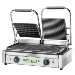 Toaster dublu cu mecanism prin apăsare pe plăci striate, Fimar - Img 2