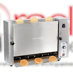 Toaster vertical tip tunel pentru chifle hamburger, 1800 chifle/oră, Casselin