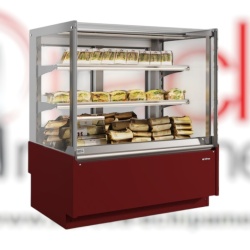 Vitrină frigorifică de expunere 938x1500 mm, magazin sau supermarket, Infrico