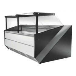 Vitrină frigorifică de expunere carne și mezeluri, L-X 197/120 - Img 2