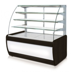 Vitrină frigorifică pentru cofetărie, patiserie 1390x890 mm - Img 2