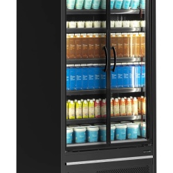 Vitrină frigorifică Supermarket 555 Litri cu ușă de sticlă, Tefcold - Img 5