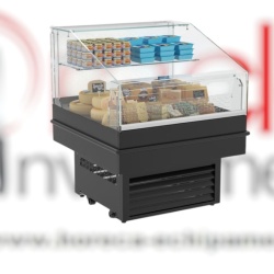 Vitrină frigorifică tip insulă, 1250x950 mm, magazin sau supermarket, Infrico