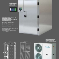 Abatitor Blast chiller ROLL IN, 5388 litri, Infrico - Img 6