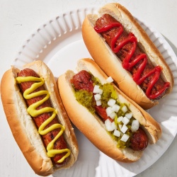 Aparat de făcut Hot dog, 4 țepuse pentru pâine și vas din sticlă, Casselin - Img 2