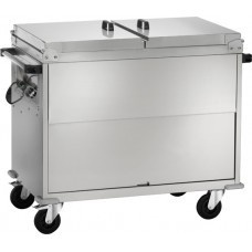 Bain Marie cu boiler dublu, temperatură diferențiată, 3 x 1/1GN, - Img 2