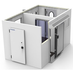 Cameră refrigerare cu podea și agregat frigorific 296x296x228 cm - Img 3