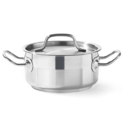 Cratiță cu capac 7,5 Litri, inox, Hendi - Img 5