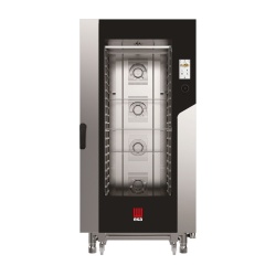 Cuptor electric combisteamer 16 tăvi 60x40 cm touchscreen, cu boiler Eka Italia - Img 3