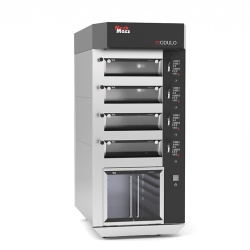 Cuptor electric pentru panificație cu 4 vetre, hotă și suport - Img 9