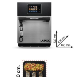 Cuptor electric rapid Oracle M amplificat model ORACRB, culoare roșu - Img 14