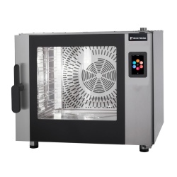 Cuptor pe gaz inteligent combisteamer 6 tăvi GN1/1, Flexo Inoxtrend - Img 9