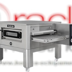 Cuptor pe gaz tip tunel 820 covrigi sau 137 pizza de 33 cm/oră, C/65 Prismafood Italia