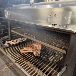 Cuptor pentru Steak pe cărbuni, deschidere verticaă, Pira 80 Lux SD - Img 2