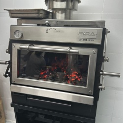 Cuptor pentru steak pe cărbuni, deschidere verticală, Pira 70 LUX ED - Img 12