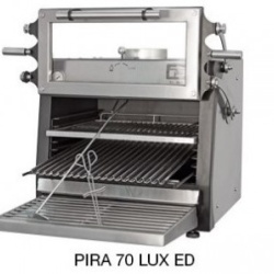 Cuptor pentru steak pe carbuni, deschidere verticala, PIRA 70 XL Lux ED - Img 2