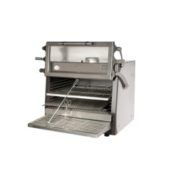 Cuptor pentru steak pe carbuni, deschidere verticala, Pira 90 LUX ED