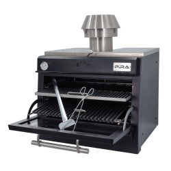 Cuptor pentru Steak pe cărbuni, Pira 80 LUX Black - Img 13