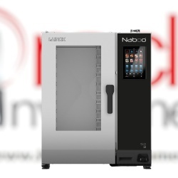 Cuptor profesional electric, 10 tăvi GN1/1 sau 600x400 cm, umidificare directă Naboo 5.0 Lainox