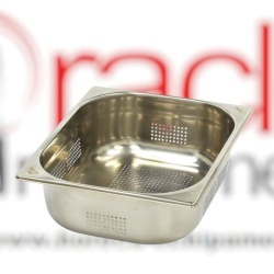 Cuvă GN 1/2 perforată, h100 mm