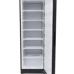 Dulap de congelare negru 400 litri cu 6 rafturi, congelator profesional Maxima - Img 3