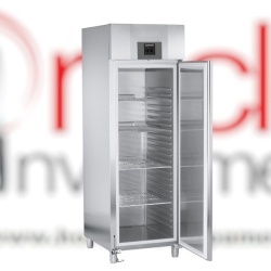 Dulap de congelare No Frost, pentru rafturi sau tăvi GN 2/1, 465 L, Inox