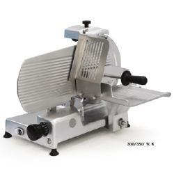 Feliator vertical cu tavă pentru carne, mezeluri 350 mm Minerva Omega - Img 2