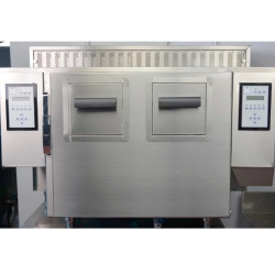 Friteuză automată fără aburi și fără mirosuri, dublă, 50 kg/h - Img 3