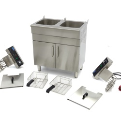 Friteuză electrică 2x16 Litri - Img 2