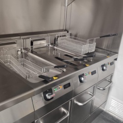 Friteuză electrică 8 Litri, cu suport deschis Jemi - Img 5