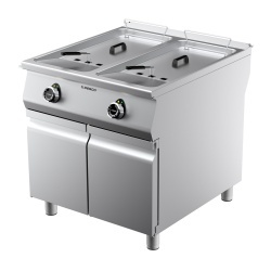 Friteuză electrică profesională 21+21 Litri, Desco Italia - Img 2
