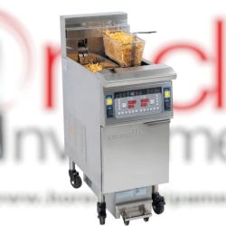 Friteuză electrică profesională cu filtrare 2x12 Litri, Casselin