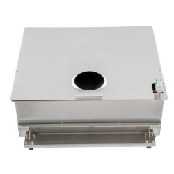Friteuză electrică profesională cu filtrare, automată cu lift 2x 22 Litri, Casselin - Img 3