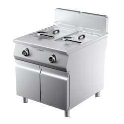 Friteuză profesională pe gaz 17+17 Litri, Desco Italia - Img 7