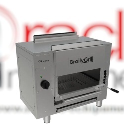 Grătar pentru steak, burger BroilyGrill electric 400V, Casta 800x600/780x745 mm