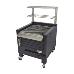 Grătar profesional Barbeque pentru Steak pe cărbuni, PIRA BBQ M80 - Img 10