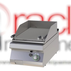 Grill cu rocă vulcanică pe gaz, 520x380 mm