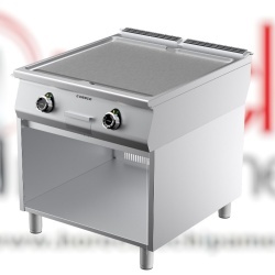 Grill dublu electric cu placă netedă și dulap deschis, Desco Italia