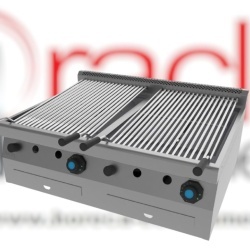 Grill dublu pe gaz cu apă, Jemi