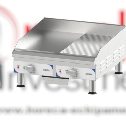 Grill frytop electric neted/striat Large, Casselin - Img 3
