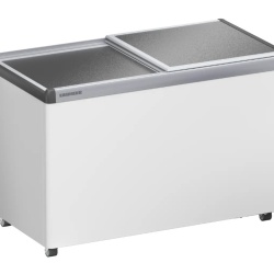 Ladă de congelare înghețată, cu capac glisant din aluminiu, 318 litri, Alb, Liebherr - Img 4