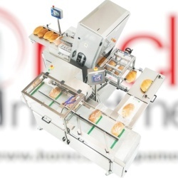 Linie semiautomată de feliat și ambalat pâine - până la 2500 pâini/oră