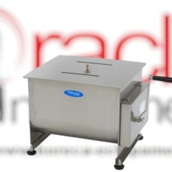 Malaxor carne manual cu 2 axe, 30 Litri