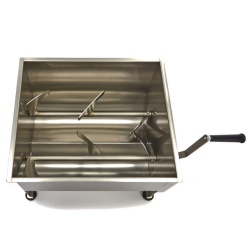 Malaxor carne manual cu 2 axe, 40 litri - Img 2