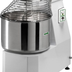 Malaxor cu spirală, cap rabatabil și cuvă fixă, 50 kg, 2 viteze, Fimar - Img 2