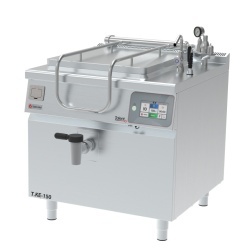 Marmită electrică pătrată T.KE-150, 150 litri, 18kW, touchscreen 7'', încălzire indirectă cu abur, TALENT Gastro-Haal - Img 5