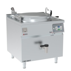 Marmită electrică rotundă T.KE-150-O, 150 litri, 18kW, touchscreen 7'', încălzire indirectă cu abur, TALENT Gastro-Haal - Img 8